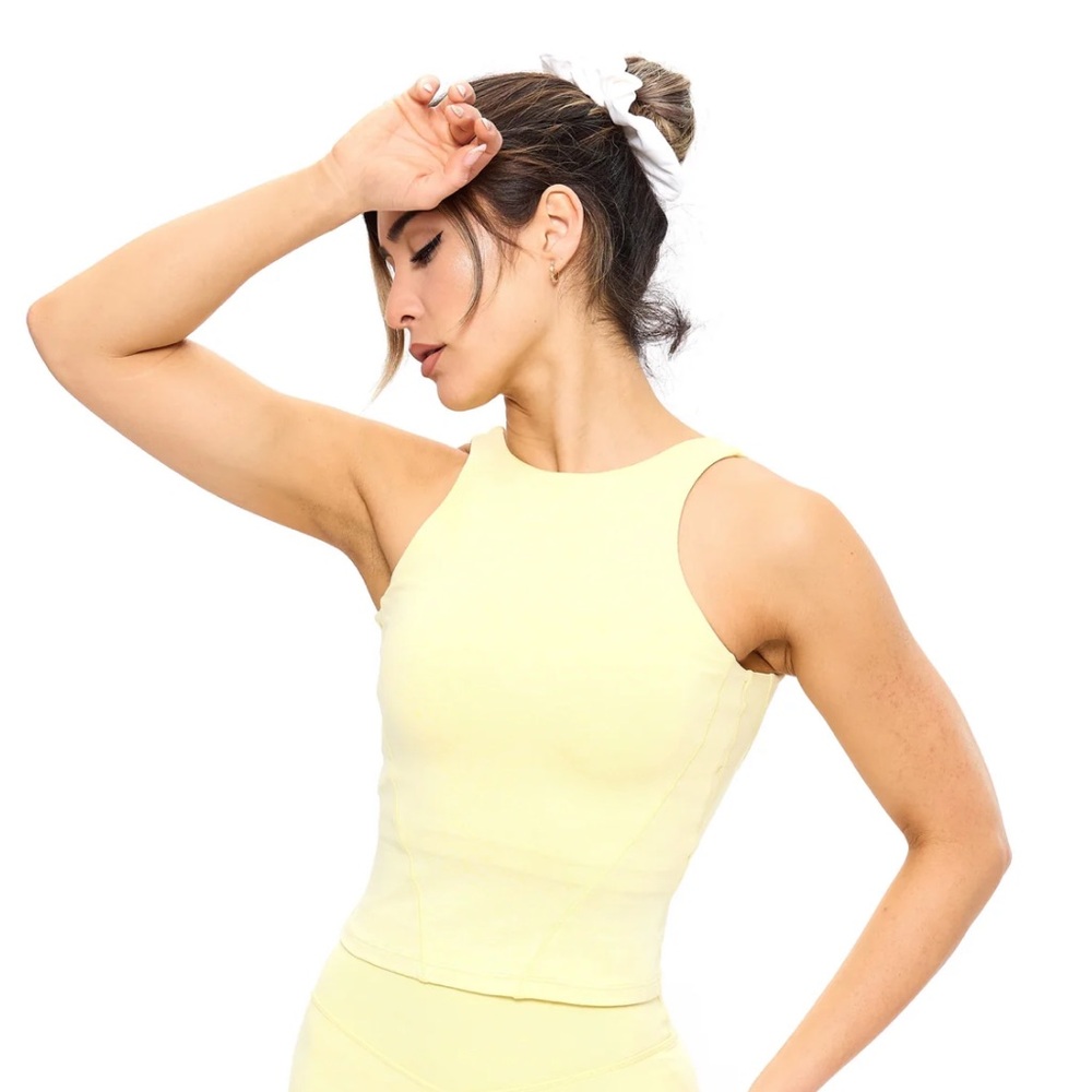 BuffBunny Light Yellow Women's Intimate Top